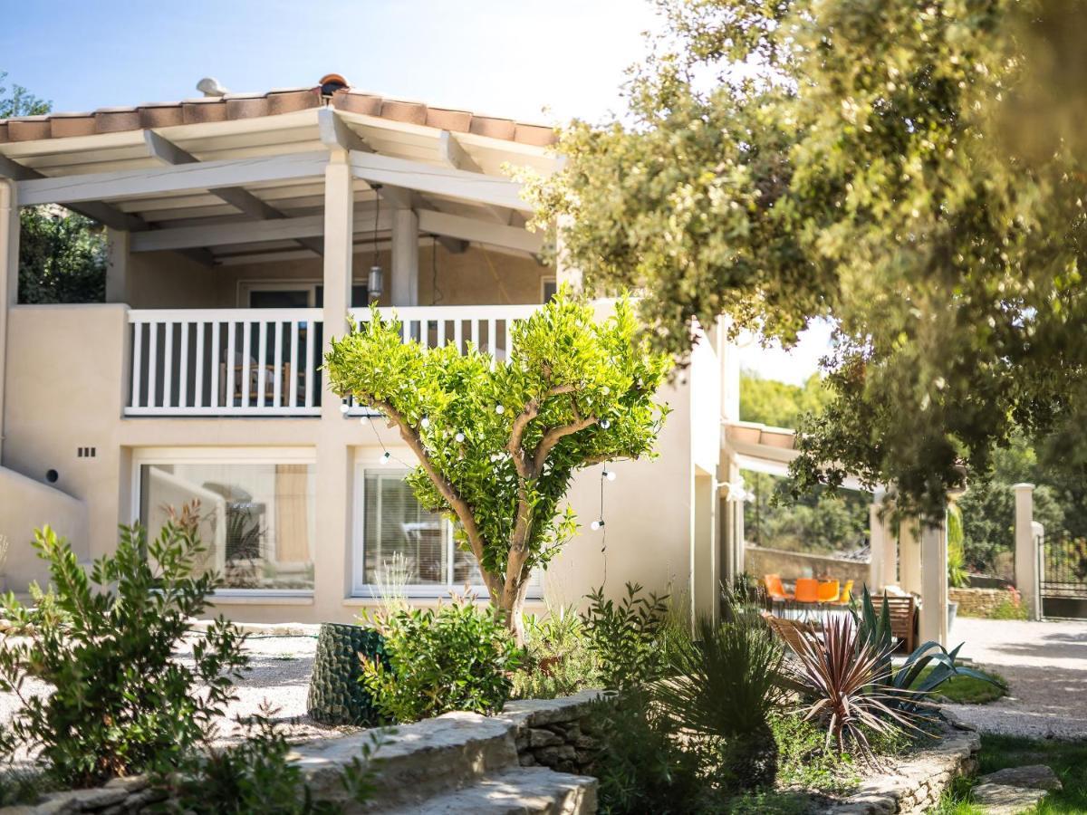 La Villa Les Petits Gardons Castillon-du-Gard Eksteriør billede