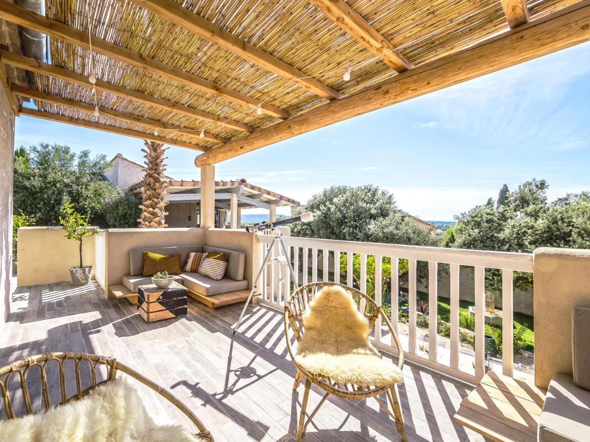 La Villa Les Petits Gardons Castillon-du-Gard Eksteriør billede